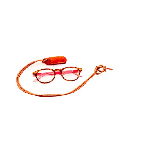 Leather Galsses Neck Carier
